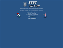 Tablet Screenshot of bestmotor.it